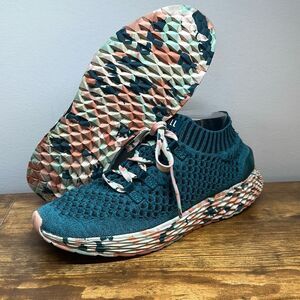 Nobull Project Wild Jewel Allday Knit Sneakers W9 M7.5 Green Training Running